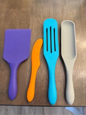 Mad Hungry Colorful Silicone Kitchen Utensil Set -